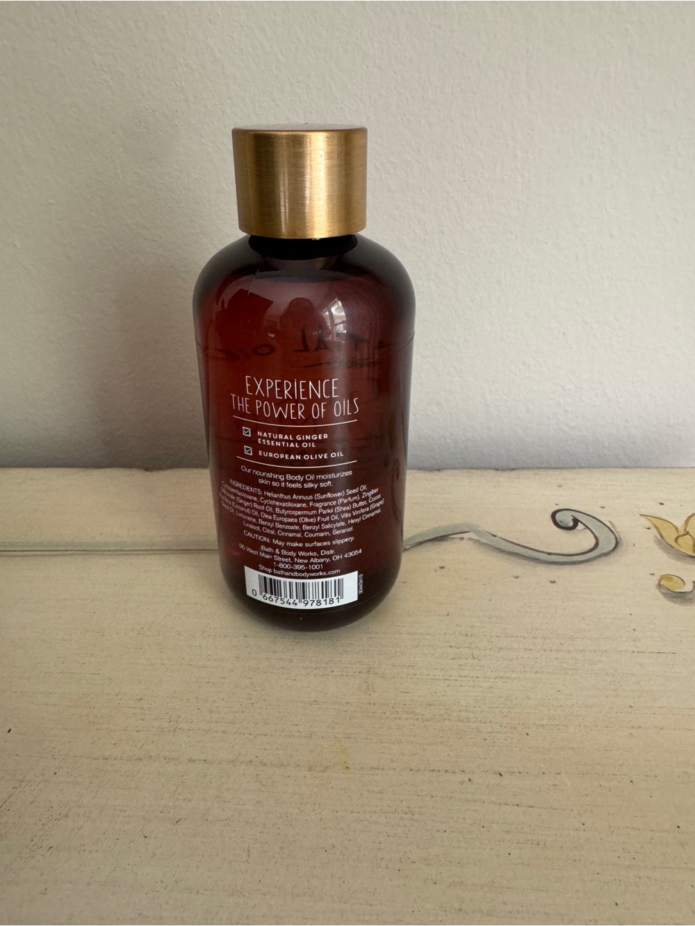 New Bath and Body Works Ginger & Cardamom Body Oil - Picture 2 of 2